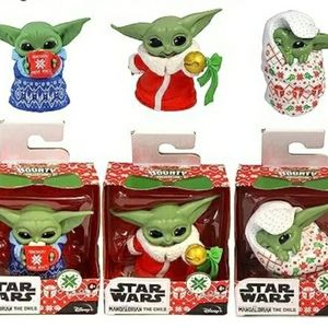 (3 sets)St Wars The Mandalorian NEW - The Bounty Collection 2.5" 6cm 3-piece set